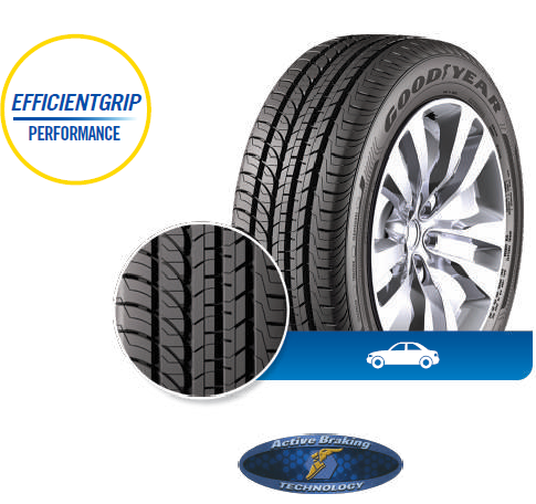 Llanta GOODYEAR EFFICIENTGRIP PERFORMANCE 215/50R17 en autollantas.com.co