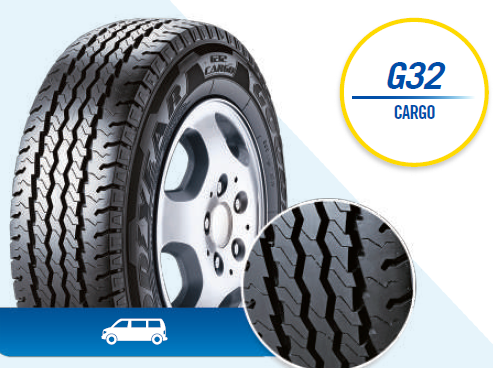 Llanta G32 Cargo de GOODYEAR en autollantas.com.co