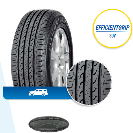 Llanta EFFICIENTGRIP SUV de GOODYEAR en autollantas.com.co