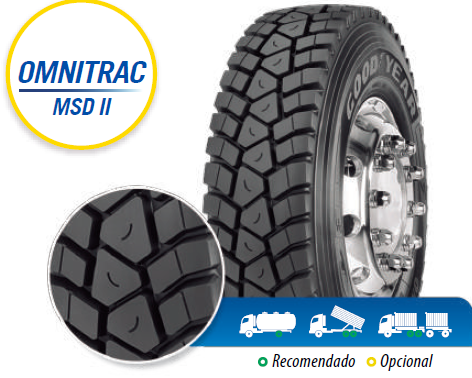 GOODYEAR OMNITRAC MSD II 315/80R22,5