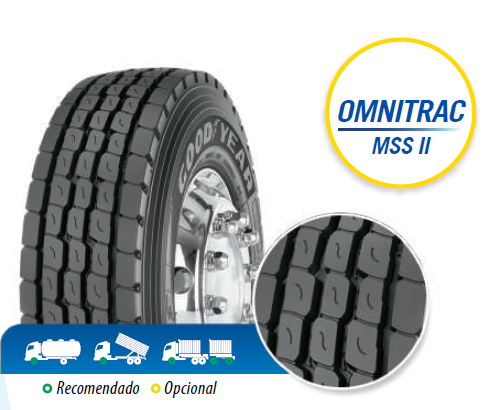 GOODYEAR OMNITRAC S 315/80R22,5