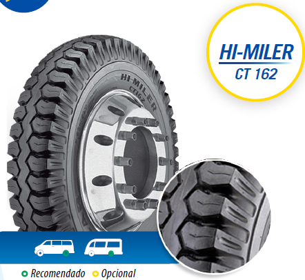 Llanta HI-MILLER CT162 de GOODYEAR en autollantas.com.co