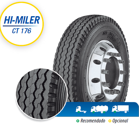 Llanta HI-MILLER CT176 de GOODYEAR en autollantas.com.co
