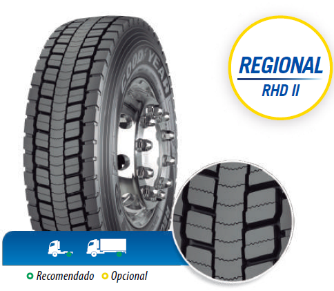 GOODYEAR REGIONAL RHD II 9,5/EstándarR17,5