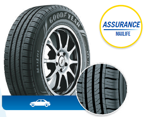 Llanta ASSURANCE MAXLIFE de GOODYEAR en autollantas.com.co