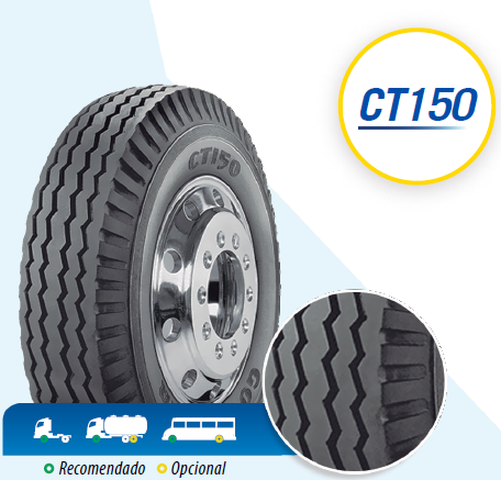 Llanta CT 150 de GOODYEAR en autollantas.com.co